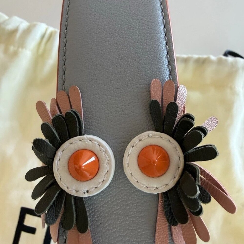Fendi Rockstud MONSTER Eyes Bag Strap~AMAZING! - Picture 4 of 5